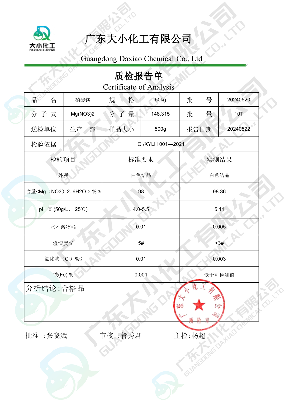 硝酸镁工业级质检单_00.jpg